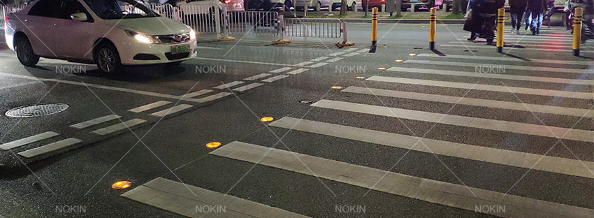 nokin-solar-road-stud-in-road-central